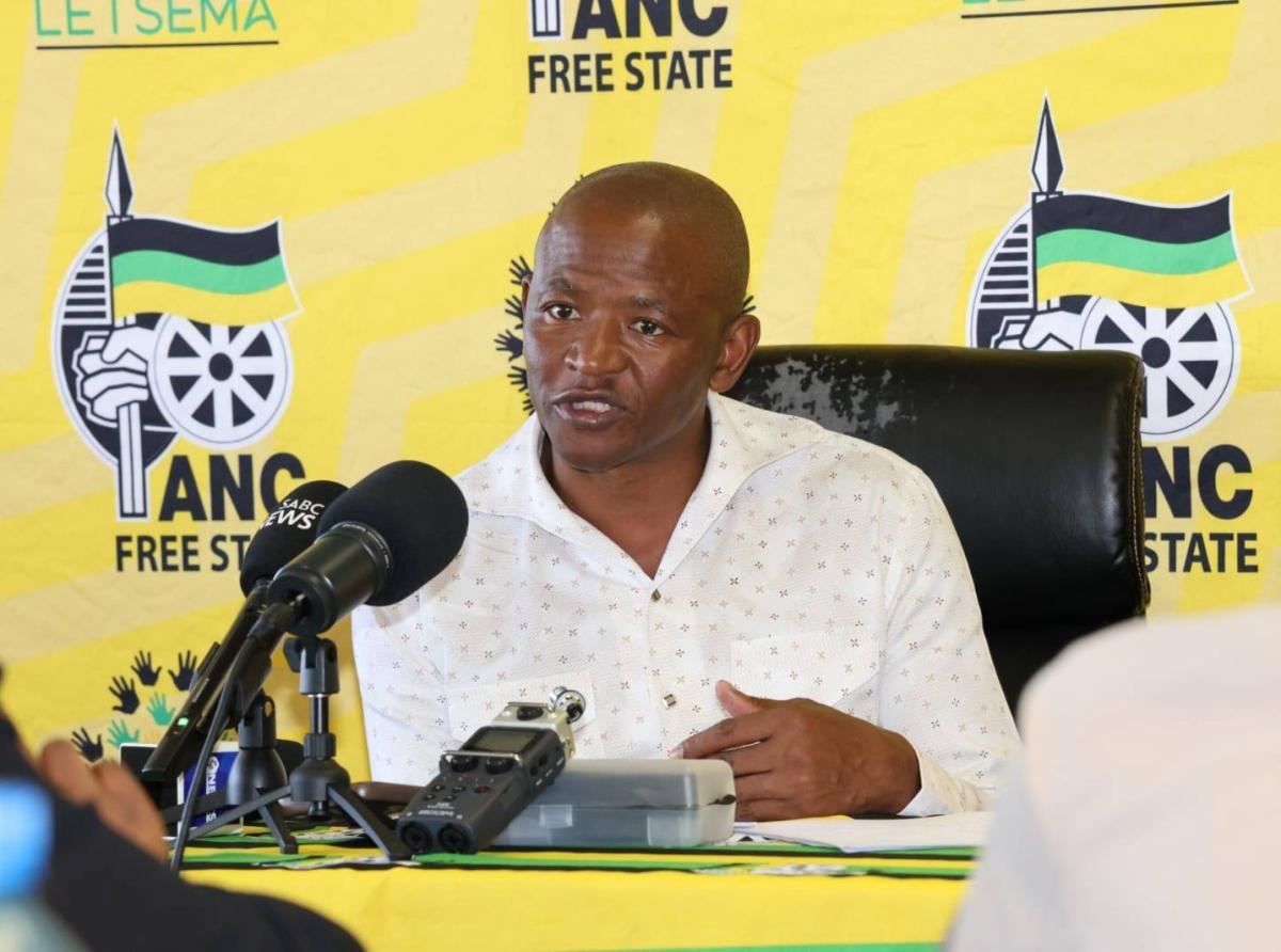 ANC Free State Provincial Secretary Polediso Motsoeneng.  Picture: ANC/Facebook